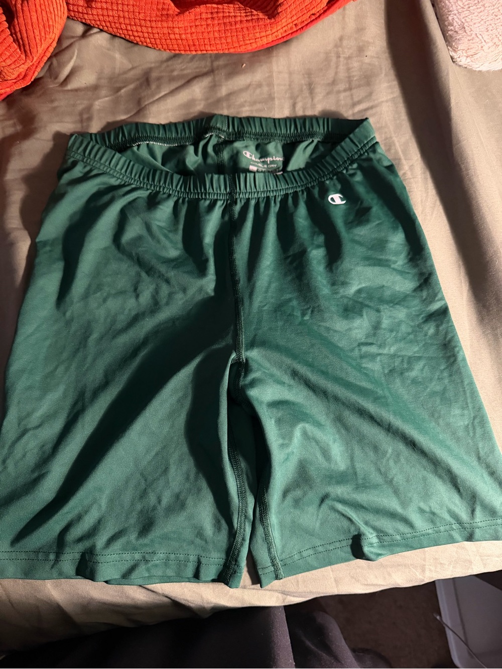 Champion Men's Forest Green Athletic Shorts